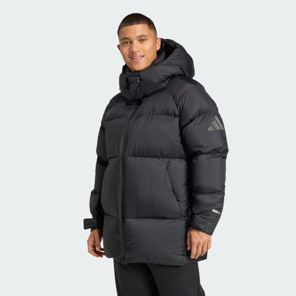 adidas MYSHELTER Climawarm Kuş Tüyü Parka - Siyah | adidas Türkiye