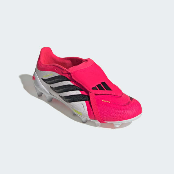 Czerwony Buty piłkarskie Predator League Fold-Over Tongue Artificial Ground