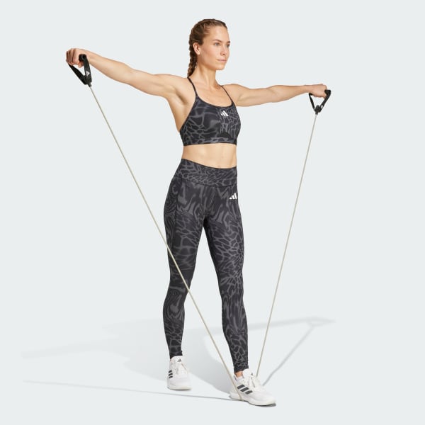 ブラック Optime エッセンシャルズ スタッシュポケット フルレングスレギンス