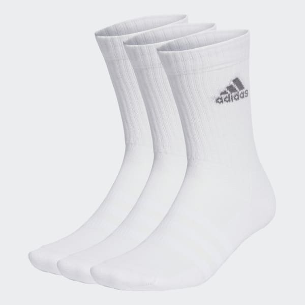 biela Ponožky Cushioned Crew (3 páry)