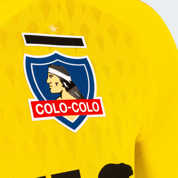 Amarillo Camiseta Visitante De Arquero Colo-Colo
