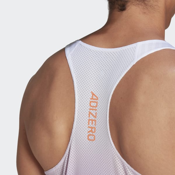 Paars Adizero Engineered Singlet DO844