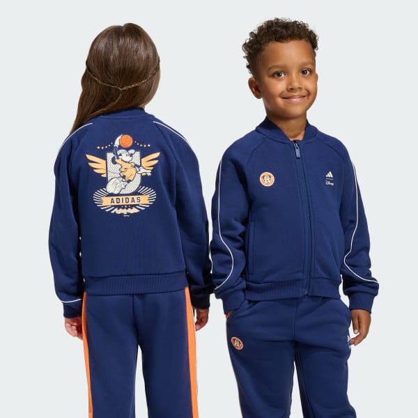 ADIDAS DISNEY MICKEY MOUSE TRACK TOP - Black | Free Shipping with