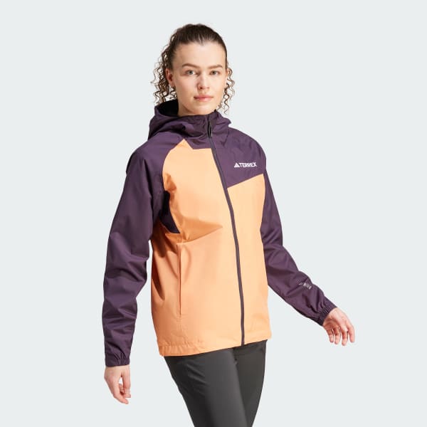 Naranja Chamarra Terrex Multi 2L RAIN.RDY