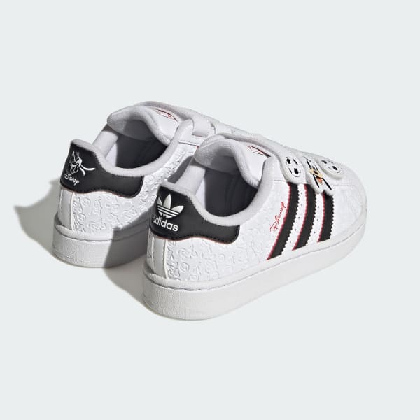 biela TENISKY ADIDAS DISNEY SUPERSTAR II COMFORT CLOSURE