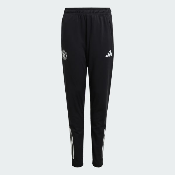 Black Manchester United Tiro 25 Competition Training Pants Kids
