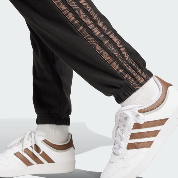 adidas Essentials Seasonals Animal Pants - Black | Free adidas Essentials Seasonals Animal Pants - Black | Free