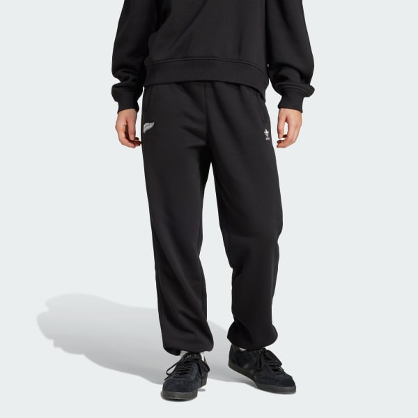 Zwart All Blacks Essentials Fleece Joggingbroek