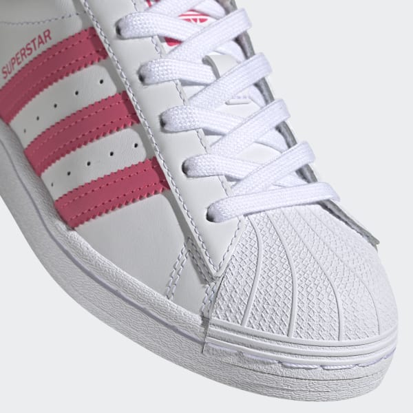 adidas superstar shoes red and white