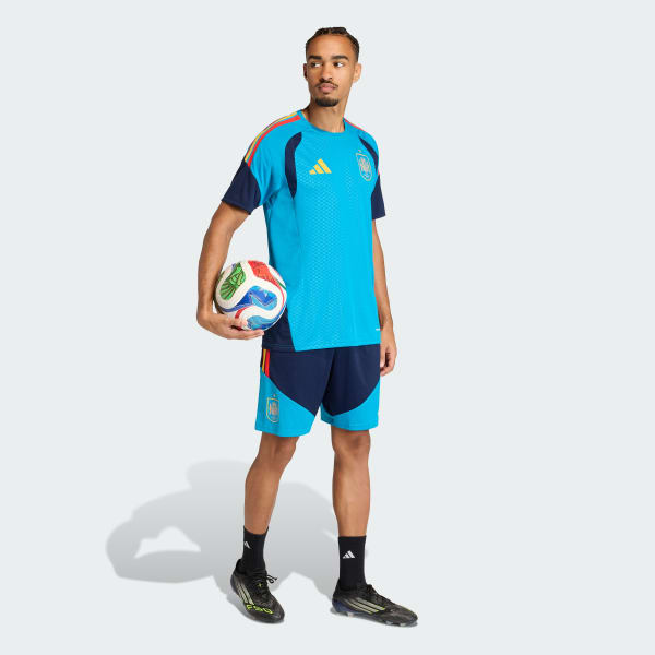 สีน้ำเงิน เสื้อซ้อม Spain 26 Tiro