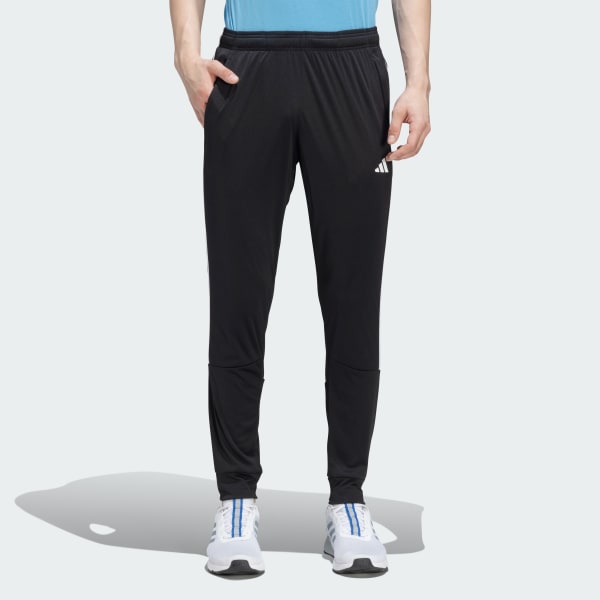 adidas Stripes Logo Pants Black adidas India