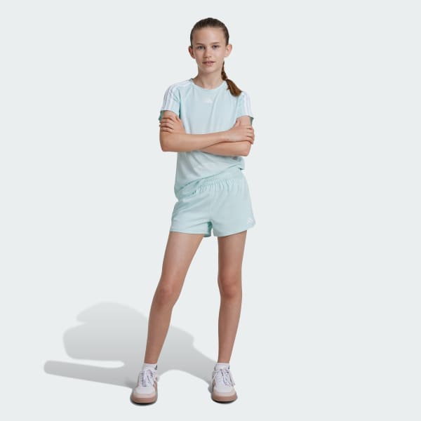 Τιρκουάζ Essentials AEROREADY 3-Stripes Shorts