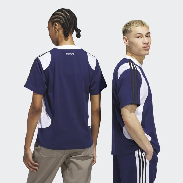 ☆Adidas☆Originals BBLS WASHED TEE Dark Blue 아디다스 BBLS WASHED TEE - Blue | adidas South Korea