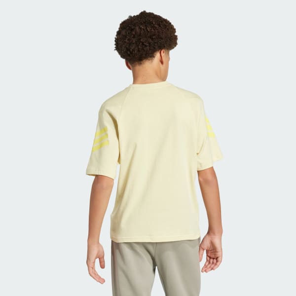 Yellow Future Icons 3-Stripes Tee Kids