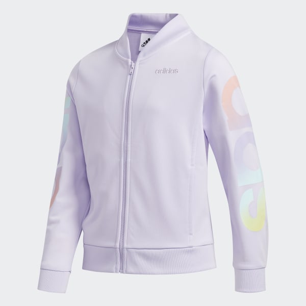 lilac adidas jacket