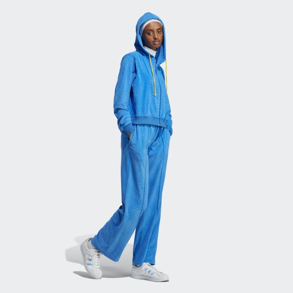 Adidas originals 70's young wild outlet and free hoodie - women's