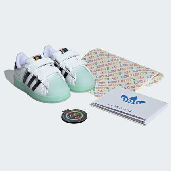 adidas Superstar LED Lights Comfort Closure Kids Schuh WeiB adidas Deutschland
