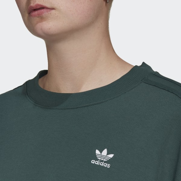 Vert Sweat-shirt ras-du-cou à lacets Always Original (Grandes tailles) HI563