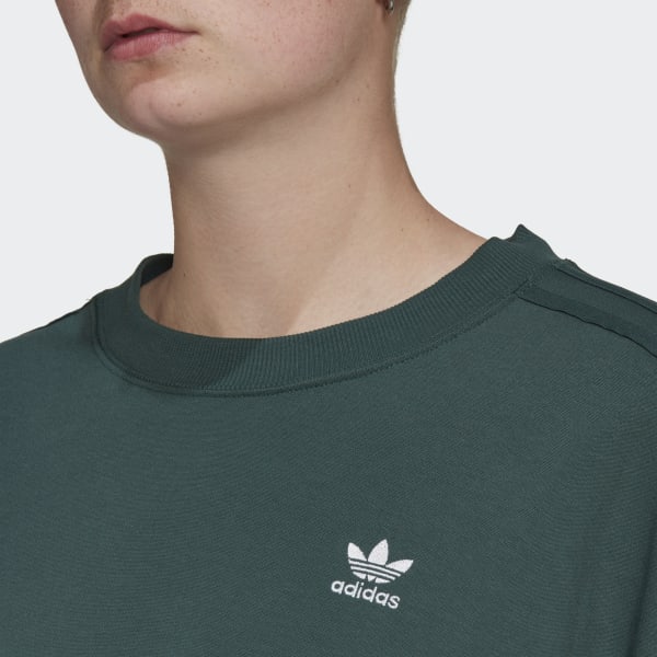 Vert Sweat-shirt ras-du-cou à lacets Always Original (Grandes tailles) HI563