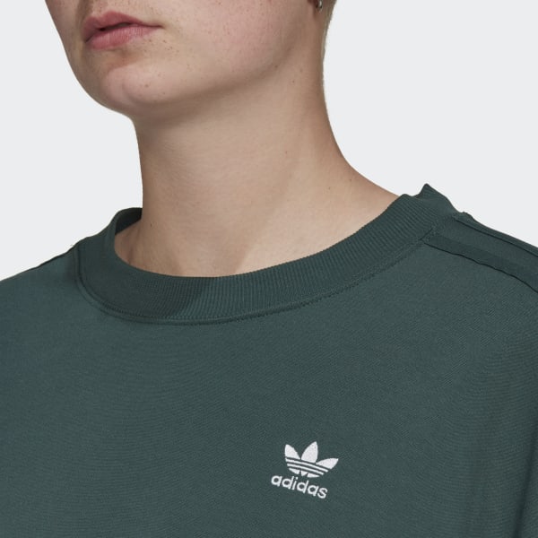 Always Original Laced Sweatshirt (Plus Size) - Mineral Green, HK5110