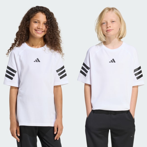 White FUTURE ICONS 3 STRIPES T-SHIRT