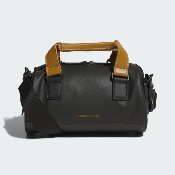 สีดำ กระเป๋า PU Drum