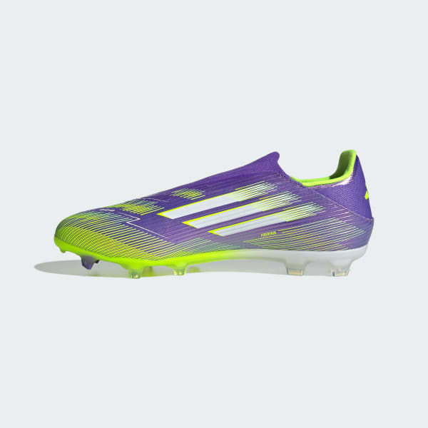 adidas F50 League Laceless Firm/Multi-Ground Cleats - Purple