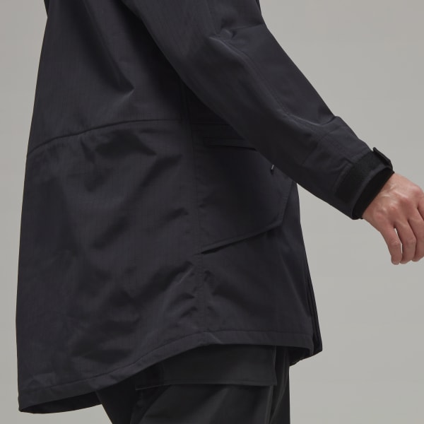 Svart Classic Bonded Ripstop Hooded Parkas TM782