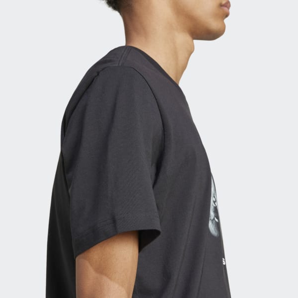 トップスその他 adidas Training Supply Street Tee Black IY3431 adidas Originals Training Supply 5 Men's Graphic T-Shirt