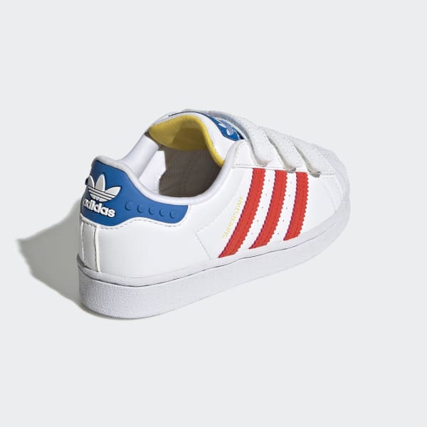 White adidas Superstar x LEGO® Shoes LIW76