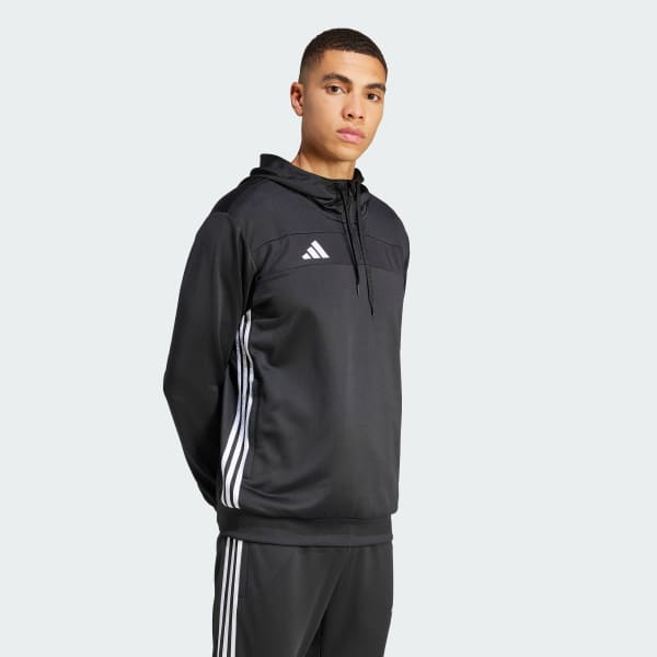 Svart Tiro 25 Essentials Sweat Hoodie