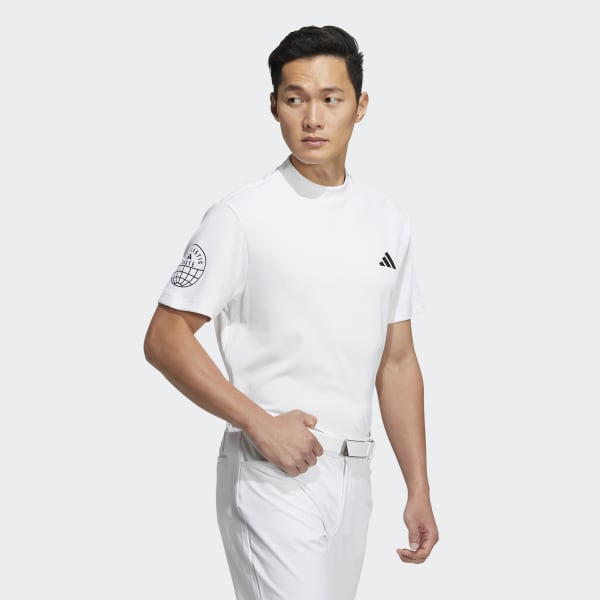 White AEROREADY Alpen Mock Shirt