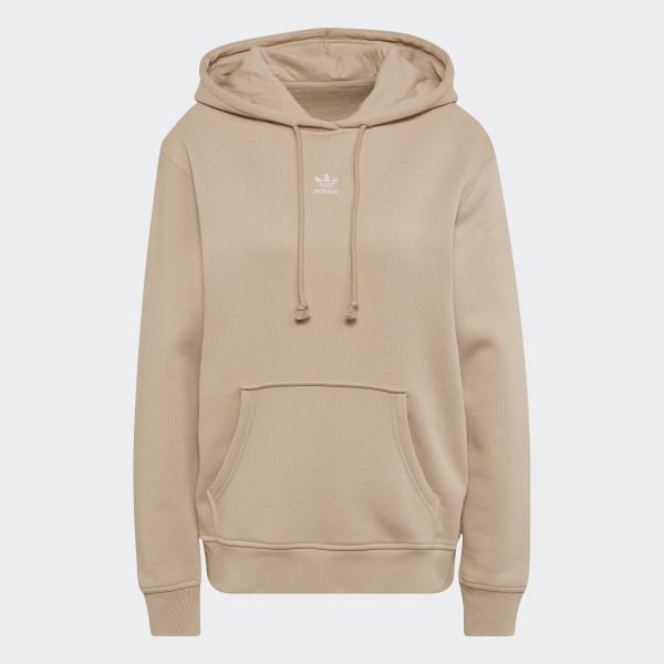 Bege Moletom Capuz Fleece Adicolor Essentials KOK90