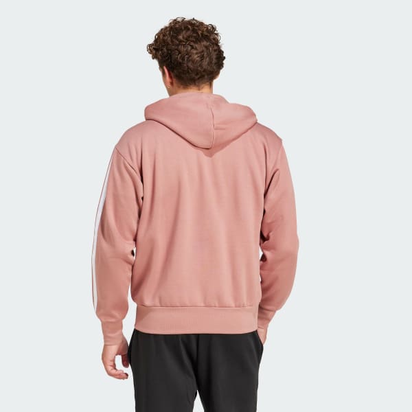 Rosa Essentials 3-Stripes Fleece Hettegenser