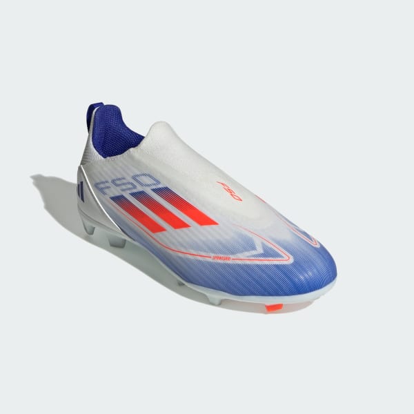F50 League Laceless Firm Multi Ground Boots Kids