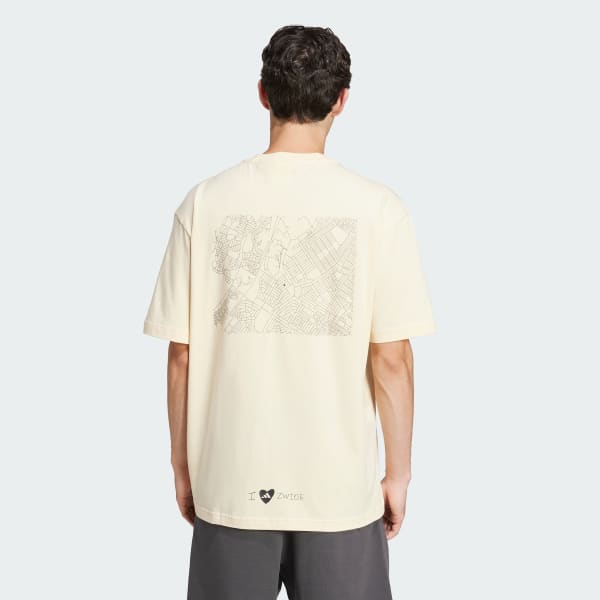 Yellow adidas x Kolisi Graphic T-shirt
