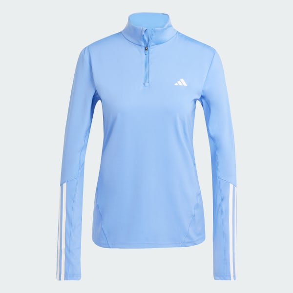 Blue Hyperglam Training Quarter-Zip Track Top
