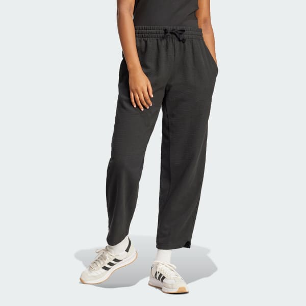 Black ALL SZN Cloud Jersey Barrel Leg Pants
