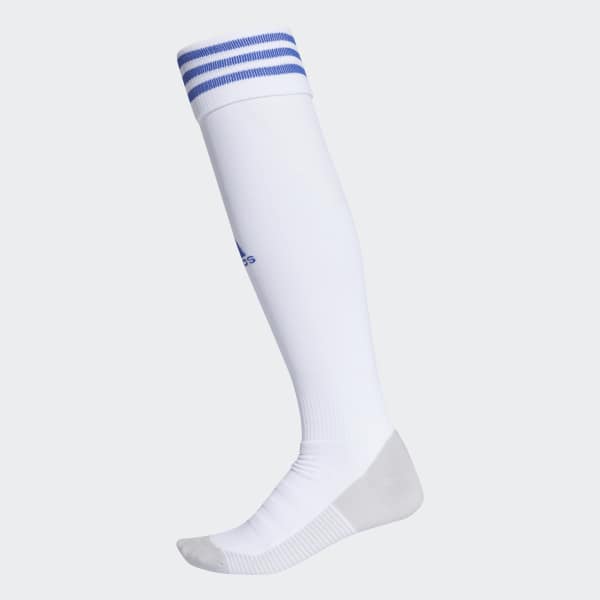 White AdiSocks Knee Socks DRW46