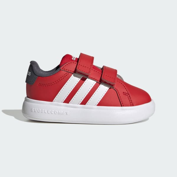 Rojo TENIS adidas GRAND COURT 3.0 BUBBLE PARA BEBÉ