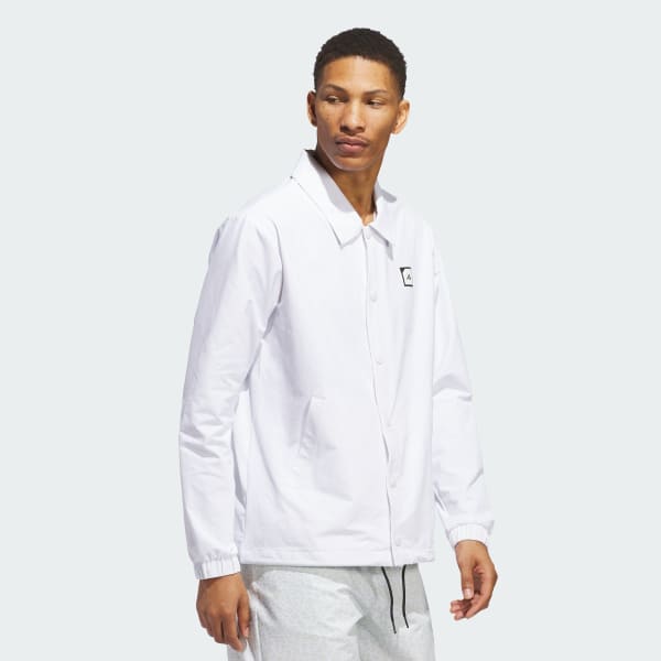 White 아디크로스 코치 재킷