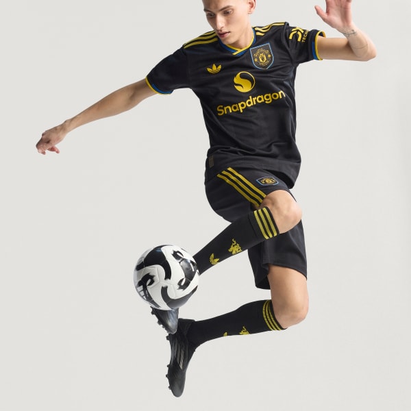 Noir Maillot Third Manchester United 25/26 Authentique