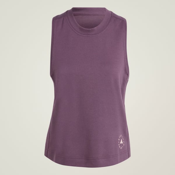 adidas by Stella McCartney ロゴ タンクトップ - レッド