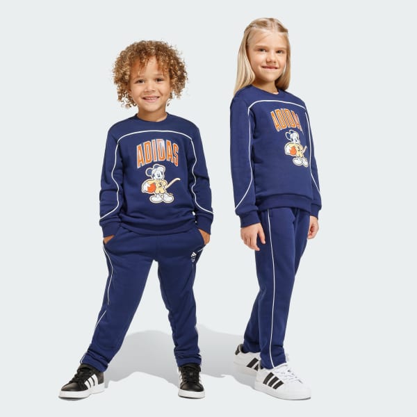 Mavi ADIDAS DISNEY MICKEY MOUSE JOGGER EŞOFMAN TAKIMI