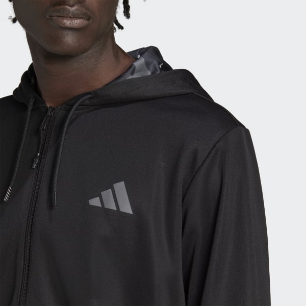 Nero Giacca Train Essentials Seasonal Training Full-Zip