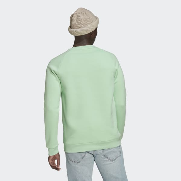 Green Adicolor Essentials Trefoil Crewneck Sweatshirt JKZ50