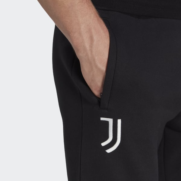 Czerń Juventus Essentials Trefoil Pants BWU52