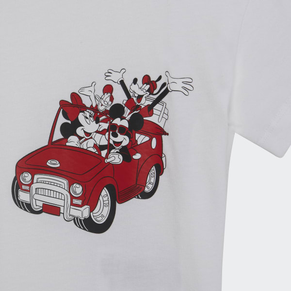 Wit Disney Mickey and Friends Short en T-shirt Setje MGV53
