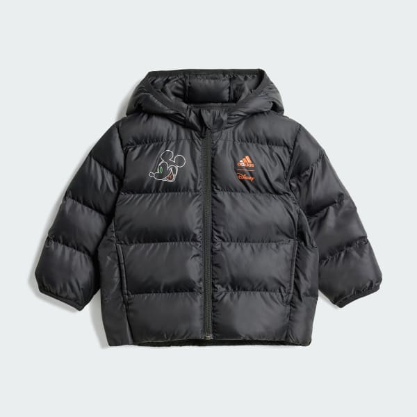 Black 아디다스 디즈니 미키 마우스 재킷 아동용