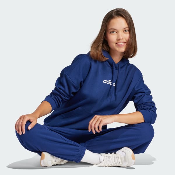 Bla Essentials Linear Fleece Hettegenser